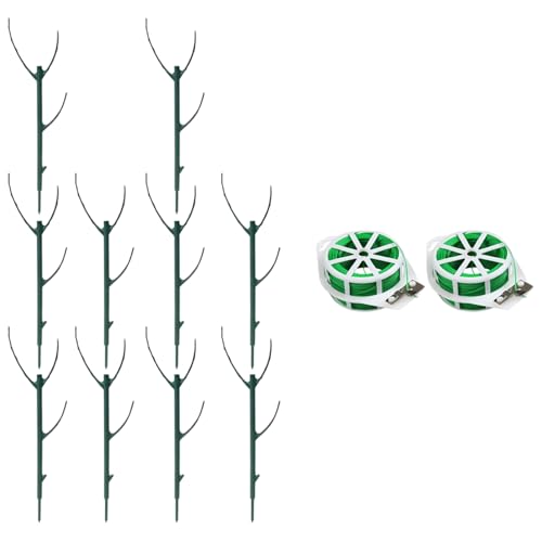 Estaca para plantas trepadoras de interior y exterior, pequeña estaca de jardín para plantas en maceta, plantas de flores al aire libre, escalada en interiores y exteriores