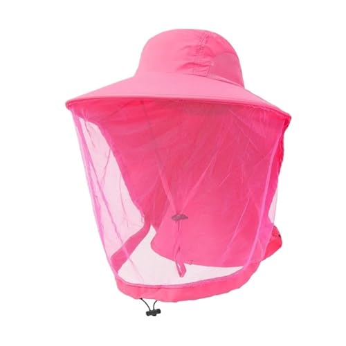 Sombrero de camping con red mosquitera para tus rutas de senderismo en verano
