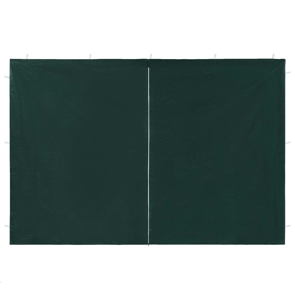 Tienda de campaña para el hogar y el jardín, 2 unidades, con cremallera, color verde