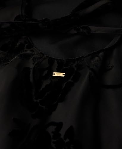Robe à enfiler à col bénitier mi longue effet dévoré femme Superdry - vue 6