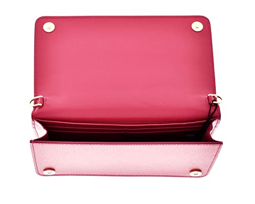 Prada Miniborse Peonia Pink Vitello Move Leather Crossbody Chain 1Bp021 #TOP6