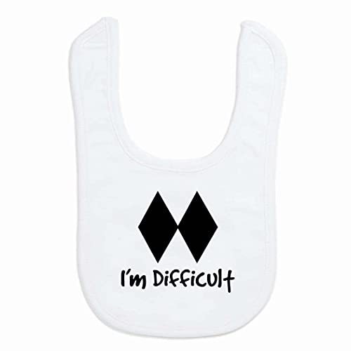 Ing Baby & Infant Bib | I'm Difficult | Soft Microfiber Bib