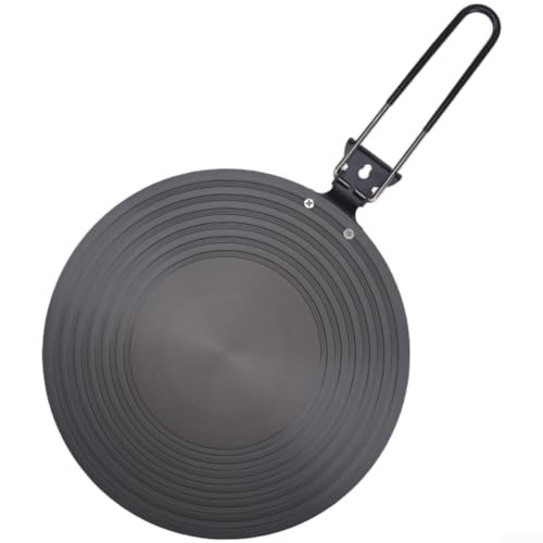 Plaque en aluminium pour plaque de cuisson à gaz, dompteur de flamme pour ustensiles de cuisine avec design antidérapant, distributeur de cuisson uniforme et plateau de décongélation rapide, tapis de