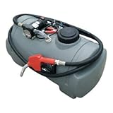 100 litros Depósito diésel de 100 l con bomba de 25 l/min.