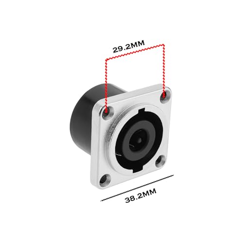 Create idea 2PCS NL8MPR Conector de Panel 8 polos miniatura 4