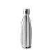 Produktbild THERMOS-FLASCHE aus EDELSTAHL - Silber - vakuumisoliert & doppelwandig | 0,5l (500ml) Liter | 12h HEIß & 24 Std KALT | Trinkflasche | Isolier-Kanne | auch für BABYs + KINDER | schadstofffrei BPA frei