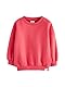 NEXT Sweatshirt mit Rundhalsausschnitt Coral Red 12 Monate