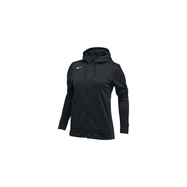 Nike-Womens-Thrma-All-Time-Full-Zip-Hoodie Nike Women's Thrma All Time Full Zip Hoodie, Black, Small