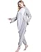 QUERITU Seal Adult Onesie Pajamas - Unisex Halloween Animal Cosplay Costume Sleepwear - Comfy One-Piece Suit for Men & Women