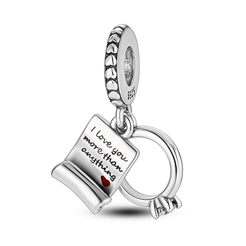 MULA 925 Sterling Silver Charms for Bracelets Necklaces Airplane Passport