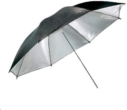 UB-003 Reflektör Şemsiye Siyah/Gümüş - 90cm