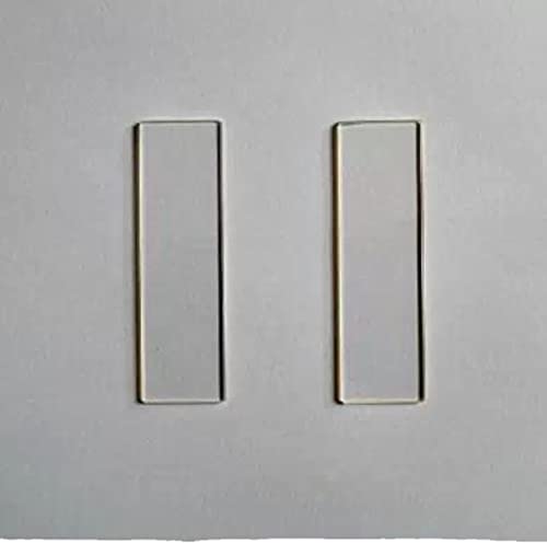 2pcs K9 glass optical glass plane window K9 protection window 60 * 15 * 1.5mm
