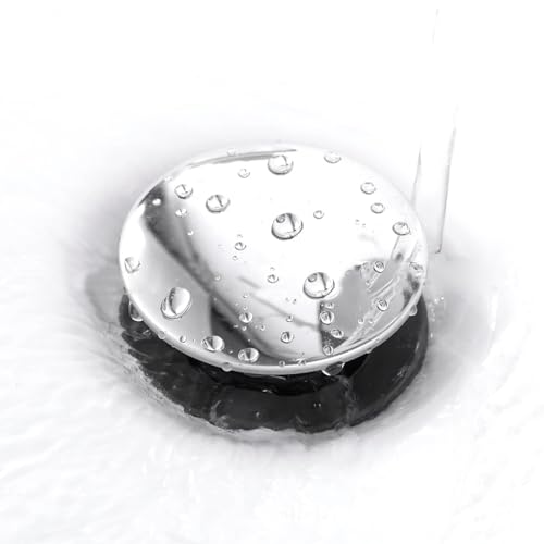 Tapón para desagüe de lavabo con filtro anti-obstrucción miniatura 7