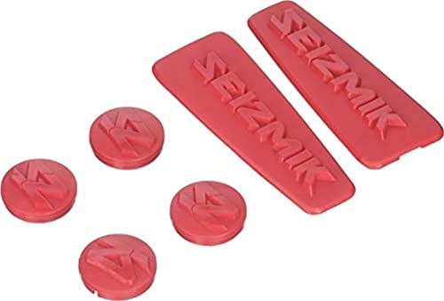 Seizmik UTV Color Trim Kit for Pursuit Side View UTV Mirrors | Red | Color Insert | Side by Side Accessories