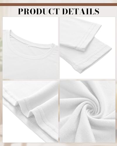 3 Pack Women's Long Sleeve T Shirts, Crewneck Side Split Tops, Round Hem Pullover Shirts, Loose Casual Tunic Tops4