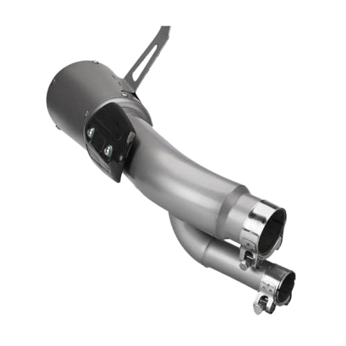Tubo de escape BMW S1000RR 2018 integrado con silencioso de carbono para moto