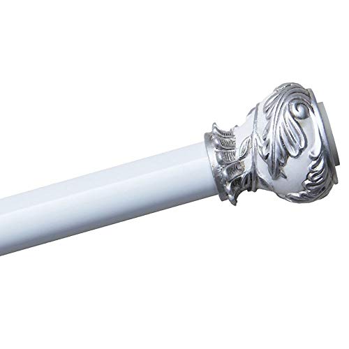 Tringle à rideau pour cuisine et balcon | Barre télescopique modulable 150 cm