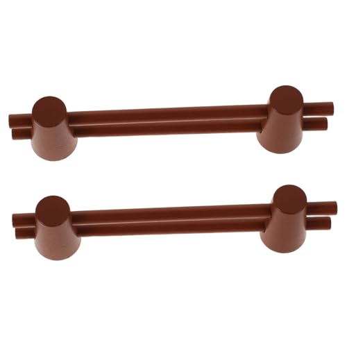 LALADEFIEE 2pcs Miniature Wood Fence Miniature Decorative Fence Garden Miniature Fence Mini Fence Micro Landscape Accessories Miniature Fence Decor
