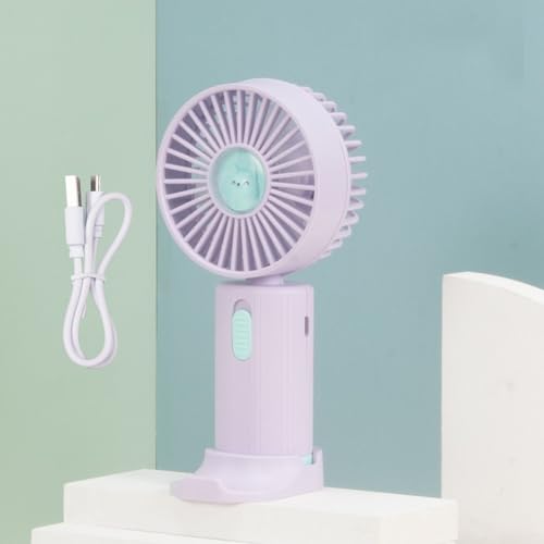 Imagen de Ventilador de mano portátil con carga USB para oficina