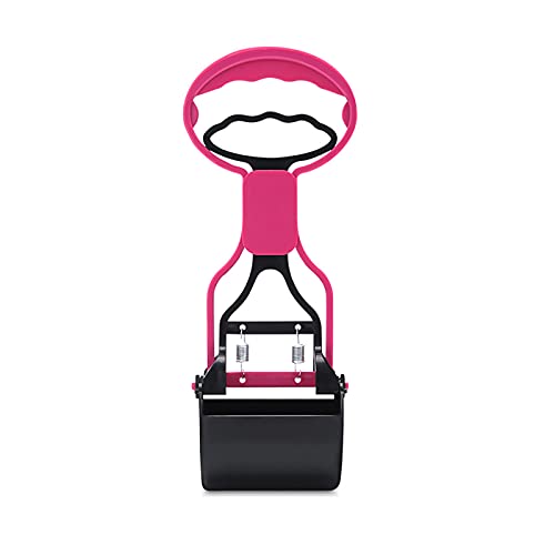 Image of Pet Pooper Scooper for Dogs Cats | Non-Breakable High Strength Material, Durable Spring, Easy Pick Up Grass Gravel, Jaw Claw Rake, For Kids Children Women Men