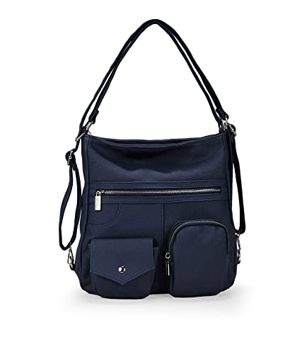 BOSANOVA Bolso Convertible en Mochila con Tres...