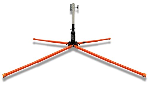 Image of OrangeGear 36 inchx36 inch Right Lane Closed Ahead Mesh Sign & Steel Spring Stand | MUTCD TTC compliant orange mesh roll-up sign kit with fiberglass cross ribs and single-spring steel stand.