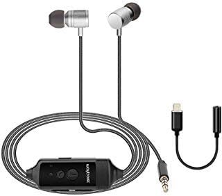 Waytronic Cellphone Call Recorder Headphone for iPhone Incoming Outgoing Calls Phone Conversation Recording with Connector