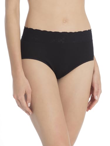 Culotte femme Calida sous-vêtement confortable Midislip uni en dentelle