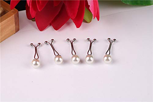 12 pcs Muslim Hijab Clip Simulated Pearl Scarf/Shawl Clip Women Scarves Safety Shawl Pin Hijab Buckles Simple Clips Mixed2
