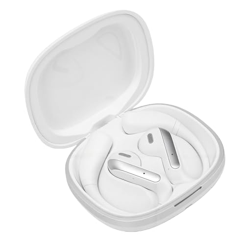 Tonysa Auriculares de Traducción AI 164 Idiomas Bluetooth 5,4 Auriculares con Traductor en Tiempo Real con Diseño de Gancho para la Oreja para Viajes de Negocios (White)