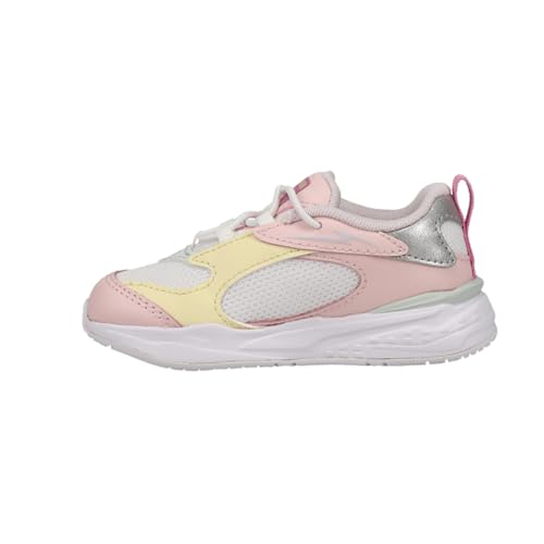 PUMA Toddler Girls Rs-Fast Limits Shiny Ac Slip On Sneakers Shoes Casual - Pink, White3