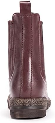 MUK LUKS LUKEES Women's Spike Madison Boots Fashion, Bordeaux, 10 | Image 7