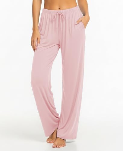 Image of Sexy Basics 3 Pack Buttery Soft Pajama Pants for Women | Comfy Casual Lounge Pajama Bottoms | Drawstring & Pockets Pj