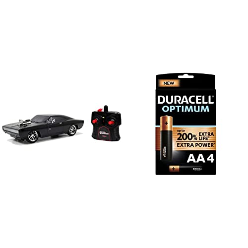 Voiture radio commandée Dodge Charger Fast & Furious Jada 1/16 et piles AA