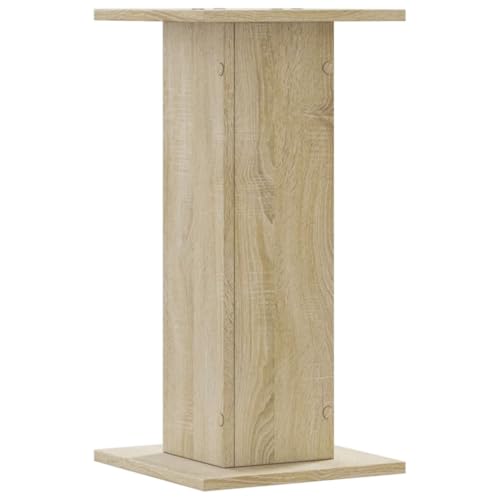 Soporte de madera Sonoma de alta resistencia con estante para terraza 5