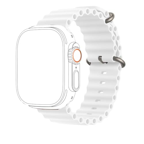 Image of STRAPY Strap Bands for F ire Boltt Ring BSW005, Compatible with 42mm | F ire Bolt Ring Pro BSW029 || Fire Boltt Ring Plus | F ire Boltt Call BSW014 | F ire Boltt Visionary BSW046 | Smartwatch Only