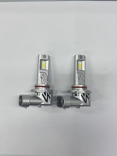 Image of SEALIGHT HB3 /9005 LED Bulb, 900% Super Bright 9005 Fog Bulbs, 6500K Cool White with Fan, Real 1:1 Stock Size, 3Mins Easy Plug-N-Play, IP68 Waterproof, 2 Pack