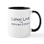 White/Black Inside - Oxford Comma Mug