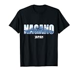 Von Nagano inspirierter Druck: Unsere Produkte verfügen über ein modernes Grafikdesign mit einer Botschaft: Nagano. Die Nachricht ist in Englisch mit Retro-Effekt für ein authentischeres Gefühl geschrieben und verfügt über ein cooles Vintage-Design.