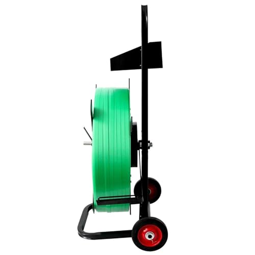 Carro manual para embalaje eficiente de palés con flejes de plástico PET 7