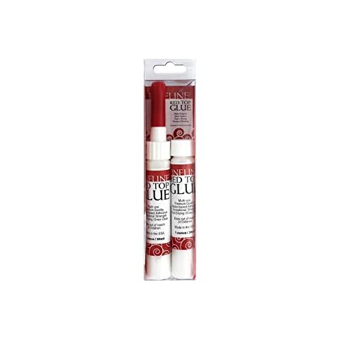 Fineline Applicators Red Top Glue 1oz ea 2pc Cover