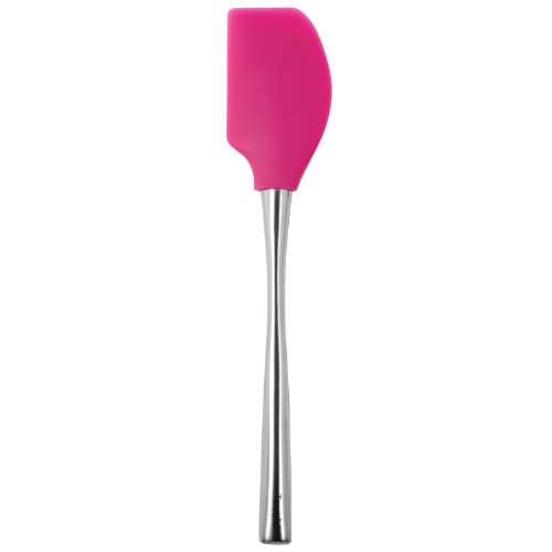 Tovolo Stainless Steel Handle Silicone Spatula - Fuchsia