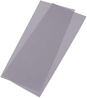 ダウンジャケット 補修布 貼るだけシールタイプ 20cm×10cm 貼付パッチ 透明補修布 防水 洗濯可能 ジャケット/雨傘/テント/寝袋等の補修用 装飾 手芸 衣類の破れ 服の補修に 2枚セット (gray)