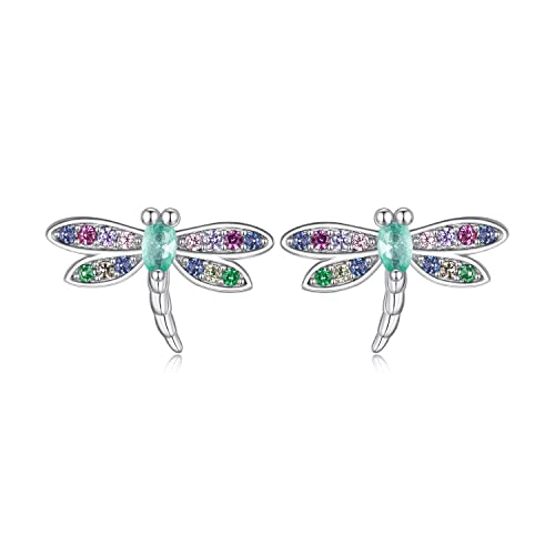 Bijoux irlandais libellule en argent massif 925 de haute joillerie pour femme