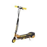 NINODOVAE Electric Scooter for Kids ages 6-12, E scooter, 120W Powerful Motor, height adjustable 82-87-92 cm, W.L. 50kg (Yellow)