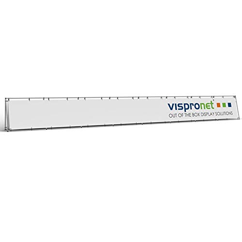 Vispronet - 3Ft X 28Ft Outdoor Horizontal Banner A-Frame - Sideline Banner Frames #TOP22