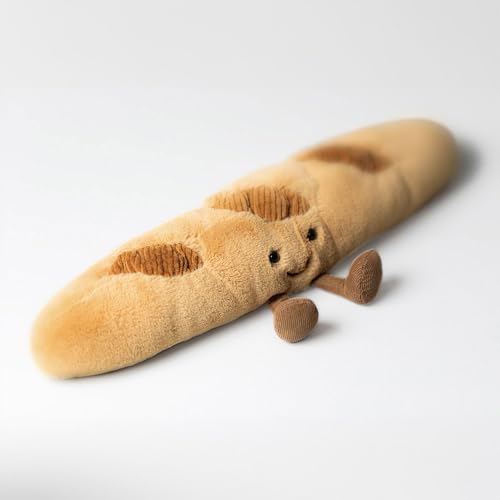 Jellycat Amuseables Baguette Stuffed Toy, 13.5 inches - Food Plush - Fun Gift Idea image 14