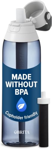 Image of BRITA 36386 Premium Water Filter Bottles, 26oz, Night Sky (Pack of 6)