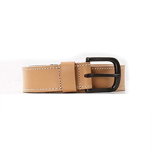 Dickies Mens Branchville Leather Belt (L/XL) (Beige)