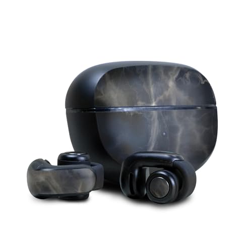 Image of Skin Compatible with Bose Ultra Open Earbuds - Stormy Marble - Premium 3M Vinyl Protective Wrap Decal Cover - Easy to Apply | Crafted in The USA by MightySkins